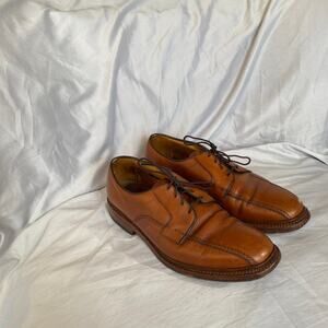 Allen Edmonds Hillcrest Mens Bourbon Oxford Casual Dress Shoes‎ Loafers SZ 7.5 D